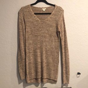 Nordstrom’s BP brown long sweater